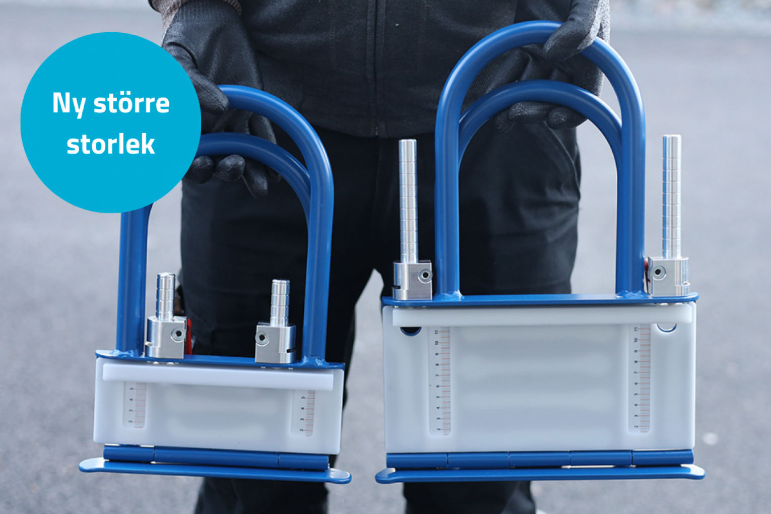 Ny större klämtång