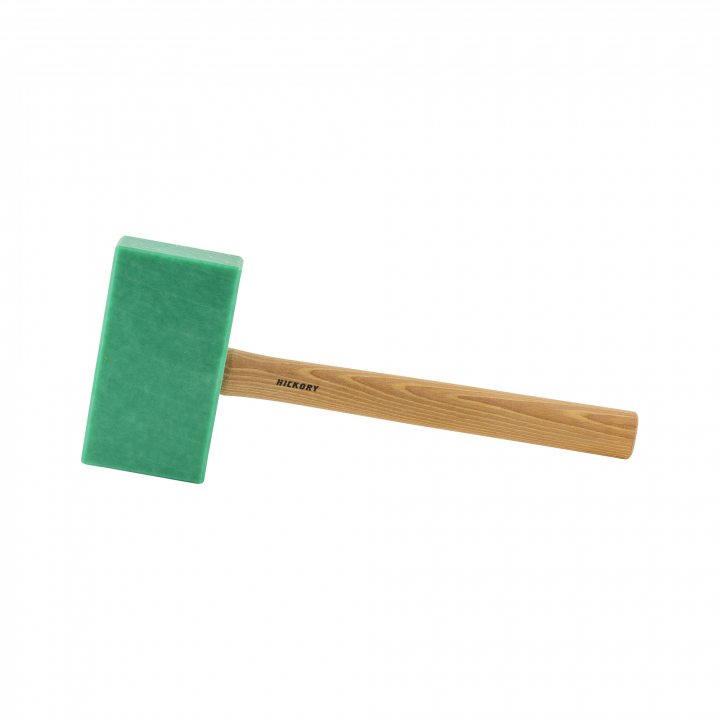 Plastklubba grön 155x85mm i gruppen Slagverktyg / Hammare & Klubbor / Klubbor hos Uveco AB (124002)