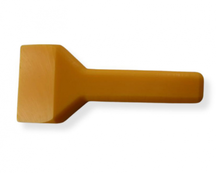 Diktmejsel 210mm x 90mm Gul plast i gruppen Falsa & Forma / Falsverktyg hos Uveco AB (132610)