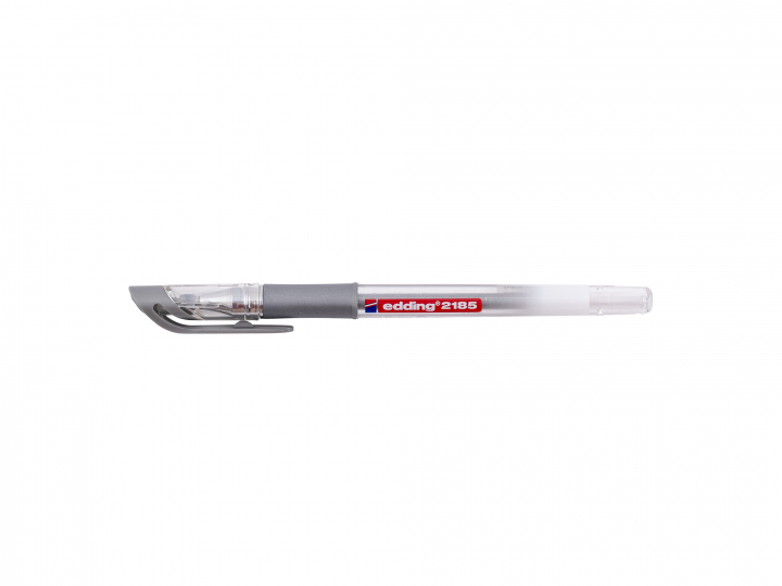 Edding 2185 Gel Roller silver 0,7mm i gruppen Mät & Märk / Pennor - Ritsverktyg - Passare / Pennor hos Uveco AB (215220)