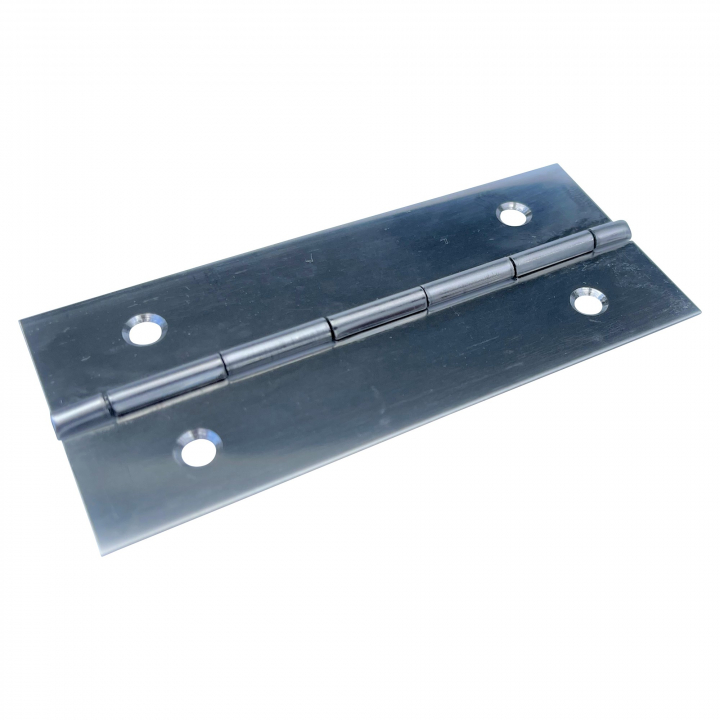 Pianogångjärn Rostfri 90mm i gruppen Övriga produkter / Haspar, Beslag, etc / Pianogångjärn hos Uveco AB (754320)
