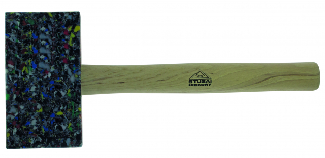 Plastklubba spräcklig 155x85x35mm