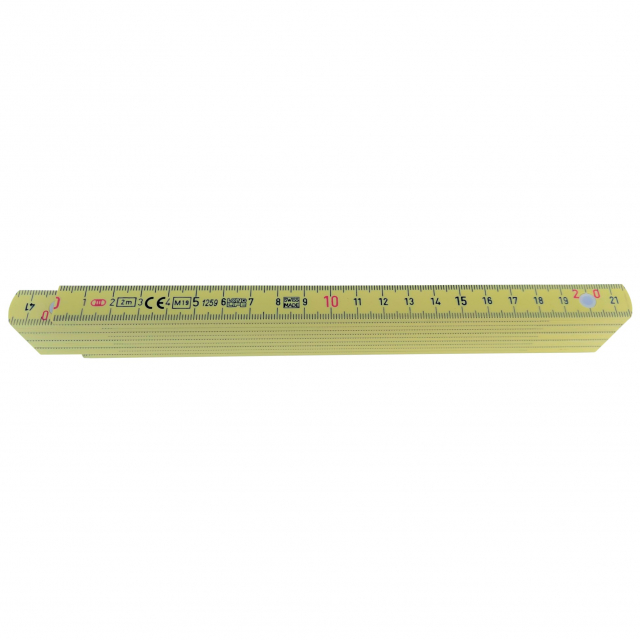 Mätstock plast 2m Long life - swiss