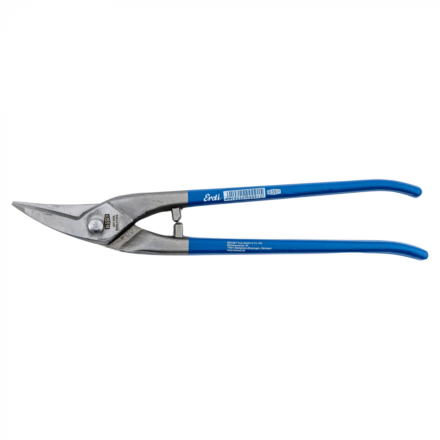 Hålsax D207 300mm V Erdi