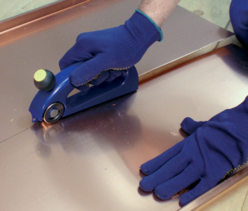 Roll shear with rail 1250mm