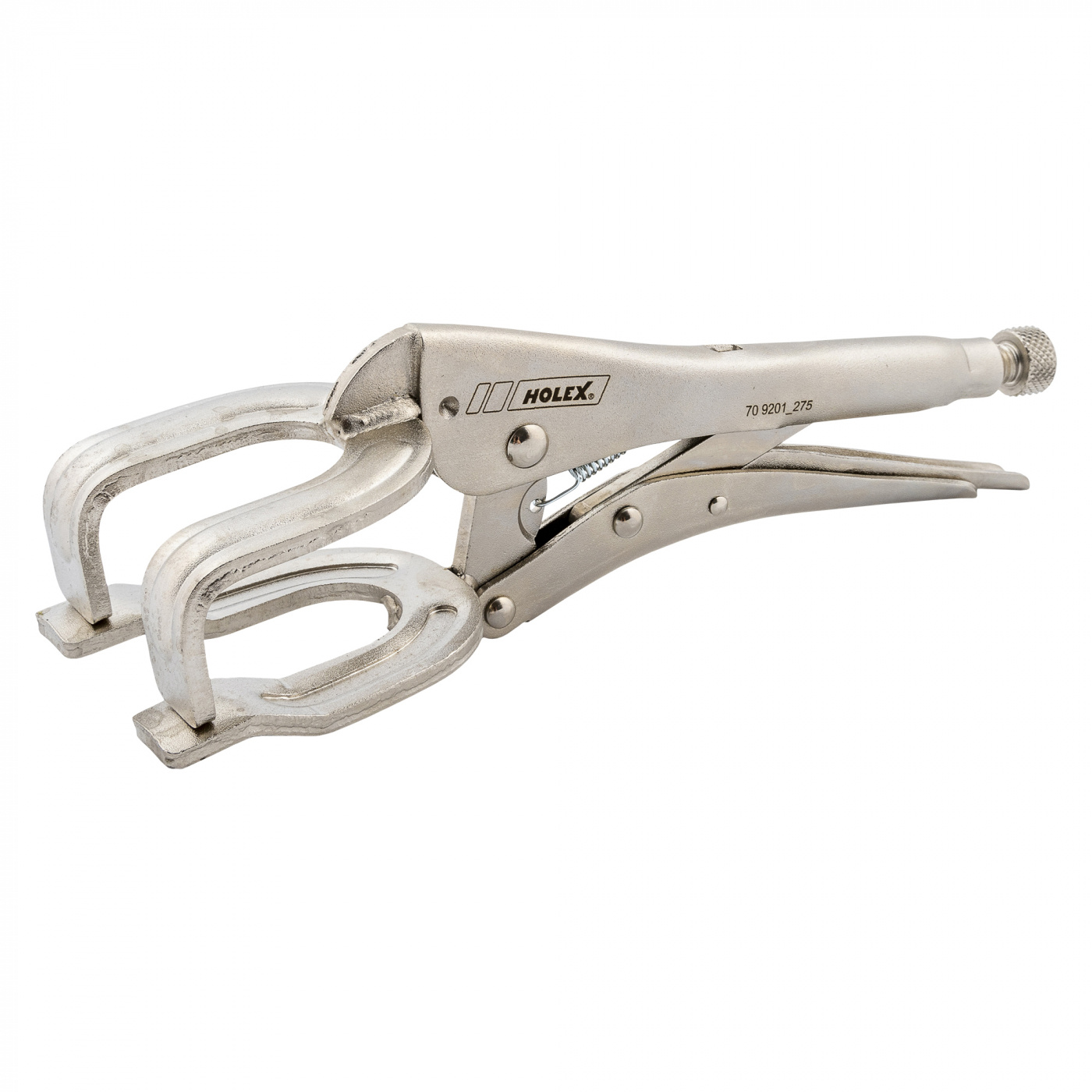 Double U-clamp welding plier 75mm