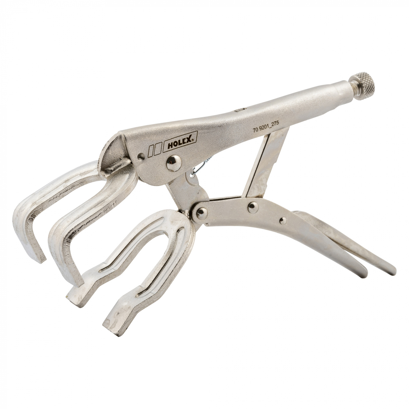 Double U-clamp welding plier 75mm