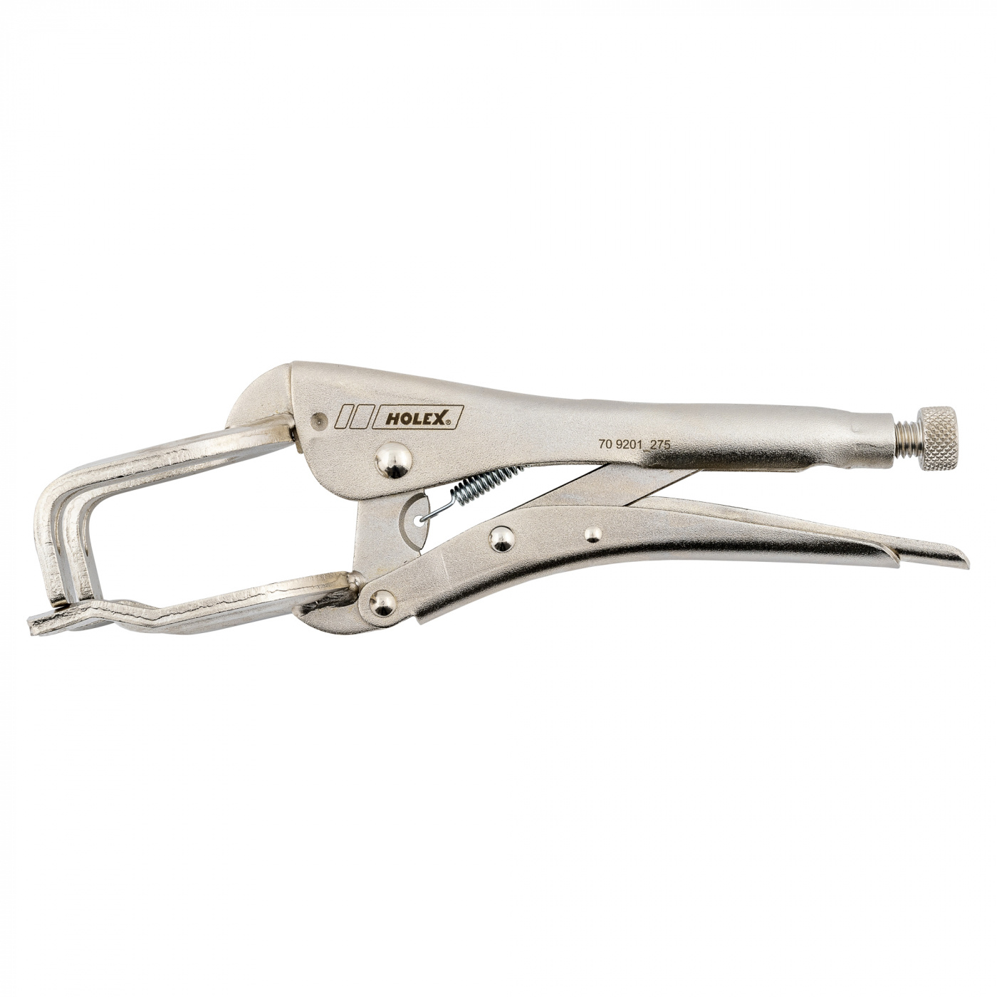 Double U-clamp welding plier 75mm