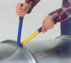 Squareseam-folder for semicircular dormer windows RAU 119