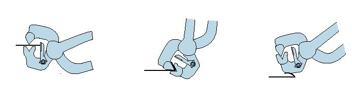 Single handed edger RAU 108