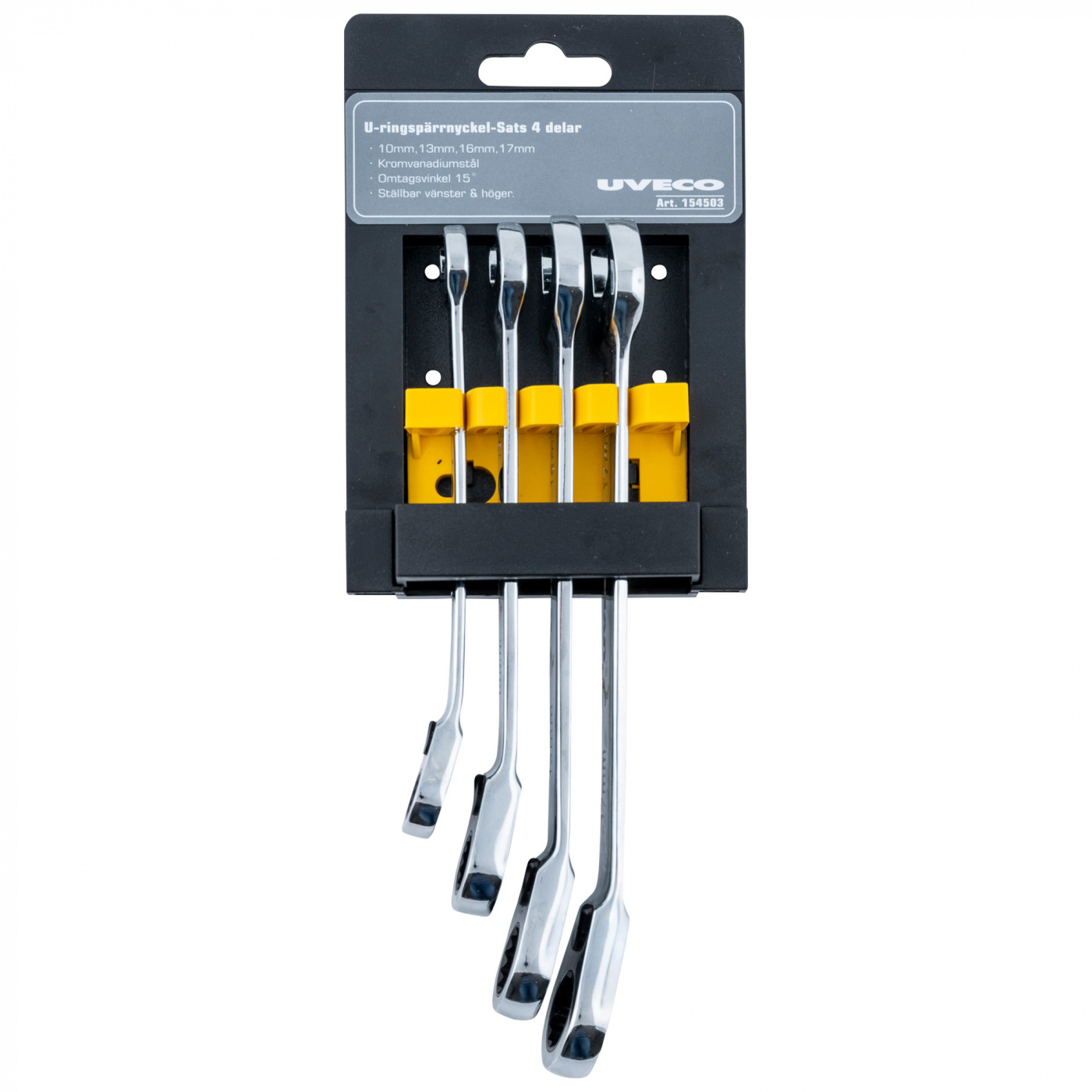 Open end wrench set 10, 13, 16, 17