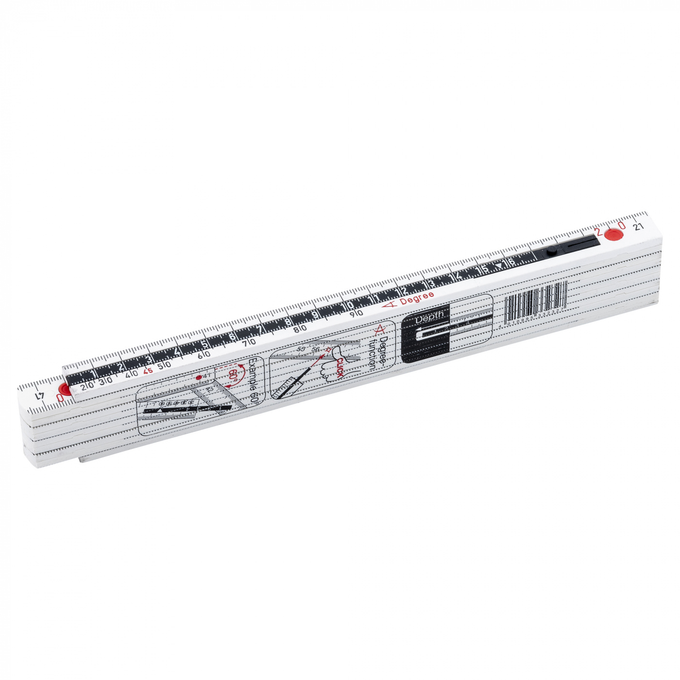 Folding rule All in One 2m Long life - Swiss