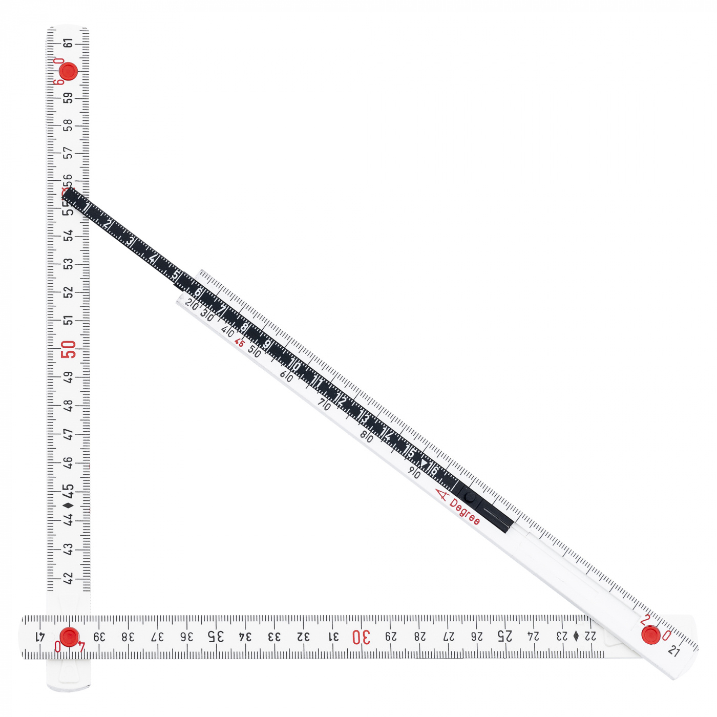 Folding rule All in One 2m Long life - Swiss