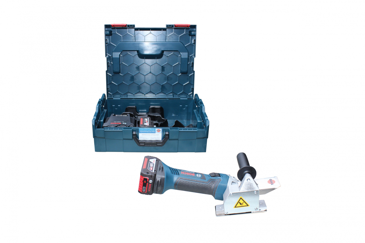 Krokfräs Geka 18V - 2st 8 Ah batterier