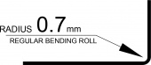 Bender hjul 2mm radie till XL-Line serien - 2pack