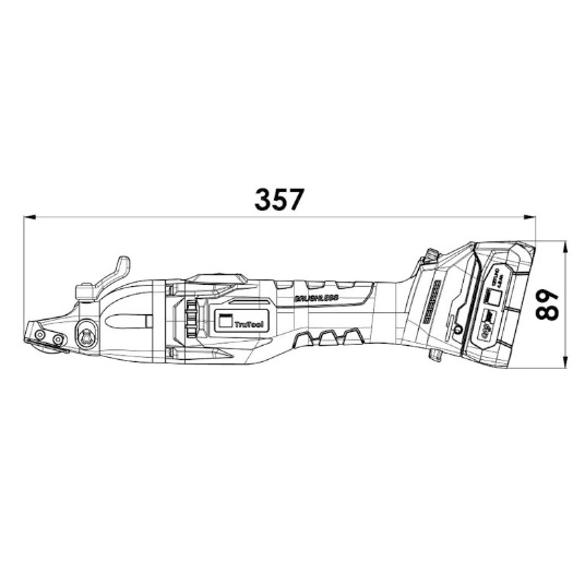 Trumpf TruTool C 160 with Chip Clipper Cordless 12V LiHD