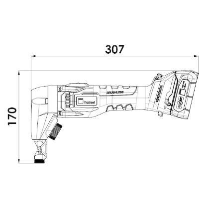 Nibbler Trumpf - TruTool N160 12V LiHD
